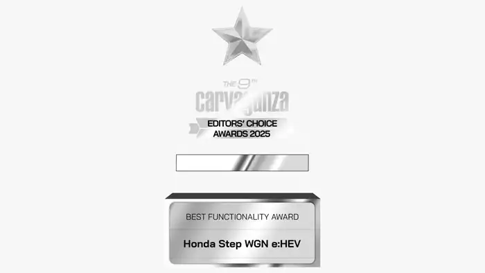 Honda STEP WGN e:HEV Raih Best Functionality Car di Carvaganza Editors’ Choice Awards